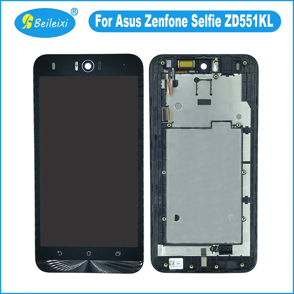 Для Asus Zenfone Selfie Z00UDB ZD551KL Z00UD ЖК-дисплей сенсорный экран дигитайзер в сборе запасные