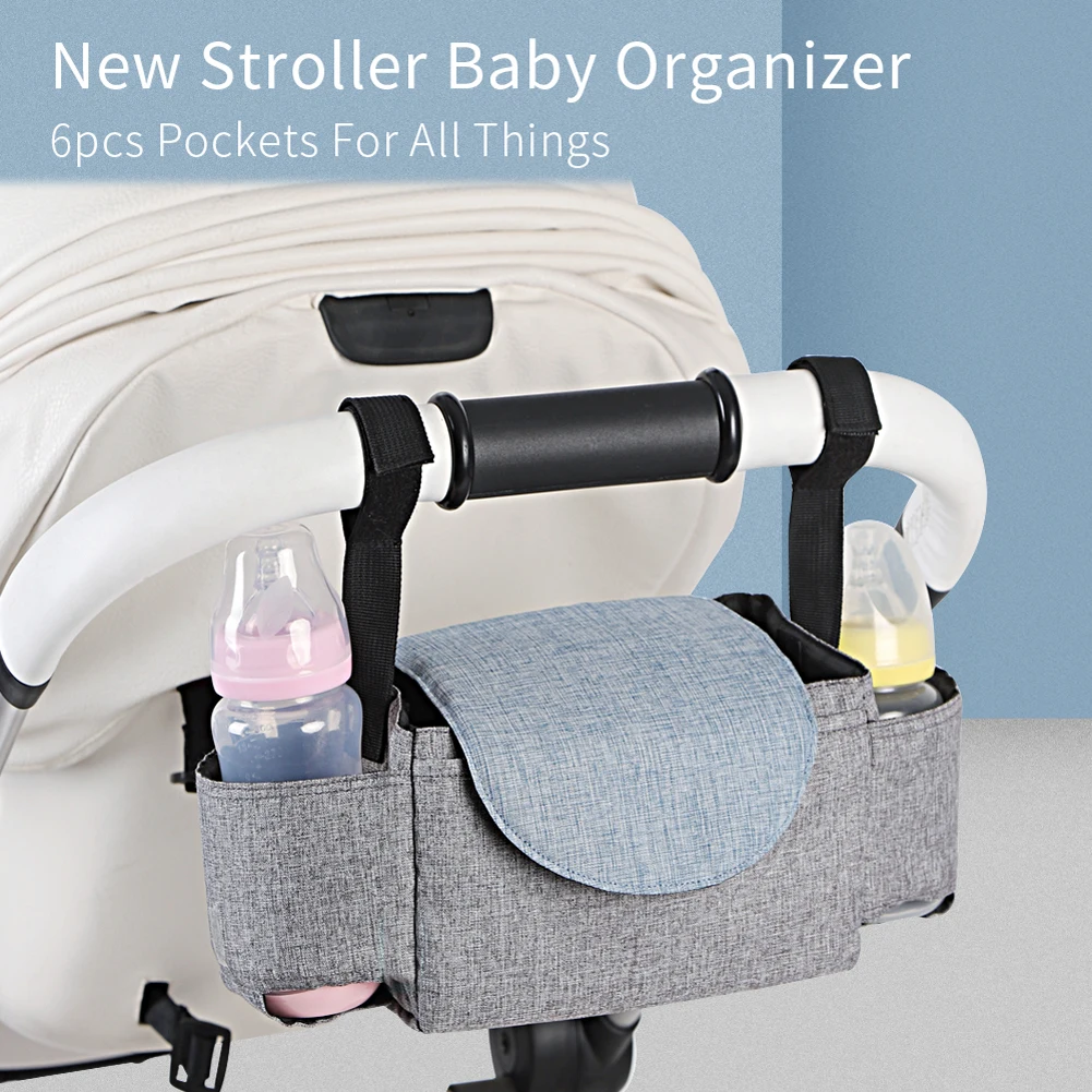 

Baby Stroller Bags Large Capacity Mother Maternity Nappy Bag For Mother Travel Diaper Nursing Hanging Storage Organizer Bag