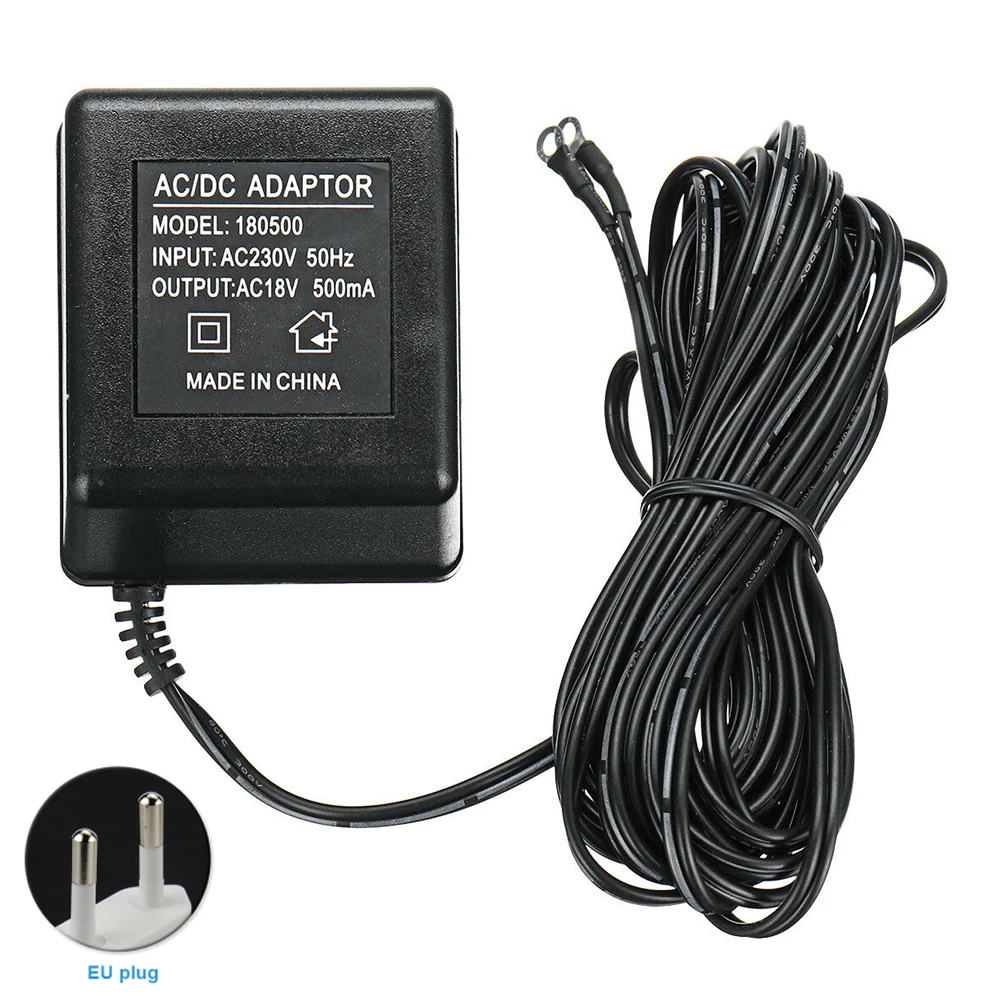 

Plastic Durable EU US UK AU Plug Transformer Home 500mA Power Supply Adapter For Ring Video Doorbell Charger Accessories 18V 5M