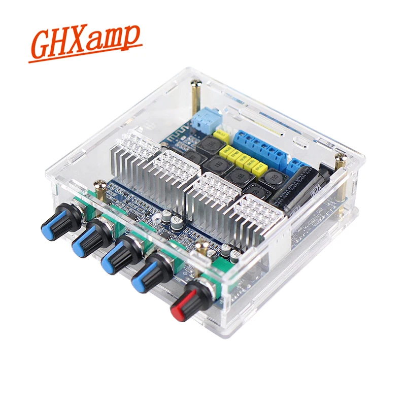 GHXAMP TPA3116 5.0 Bluetooth amplifier 2.1 Amplifiers Board 50W+50W+100W Woofer Speaker DIY 12-24V High Power With Case