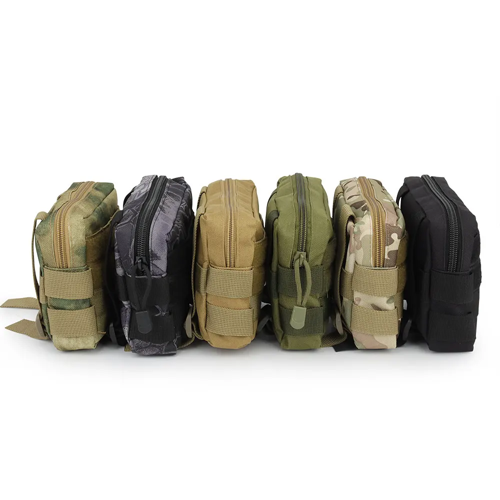 Small Outdoor Storage Bag For Multi Tools Tactical Bag Portable Camouflage Tool Waist tool bags camping storage bag