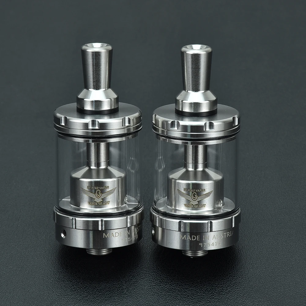 

Wolf Coolvape 2022 Newest Vapor Giant MTL RTA 23mm 3.3ml E-Cigarette atomizer 316 SS Rebuildable 510 vape Tank vs taifun rta