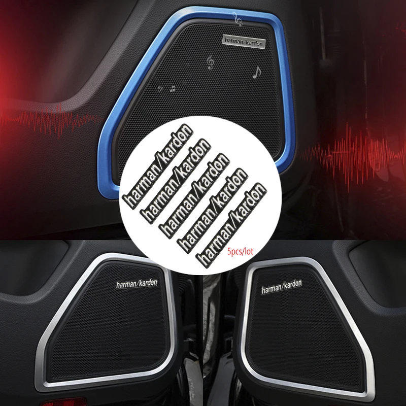 5 шт. автомобильный Стайлинг новый стикер для украшения звука подходит Nissan Tiida