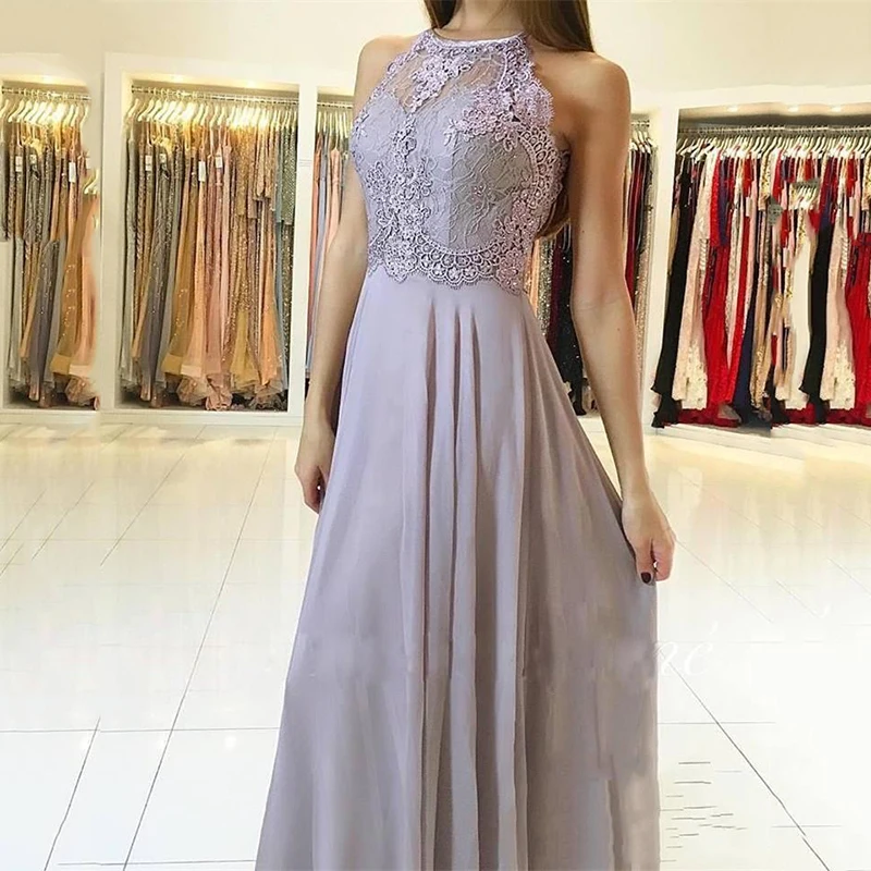 Kant Applicaties A-lijn Avondjurk Sexy Backless Chiffon Lange Formele partij Prom Jurk 2019 Plus Size robe dubai soiree Kant Applicaties A-lijn Avondjurk Sexy Backless Chiffon Lange Formele partij Prom Jurk 2019 Plus Size robe dubai soiree