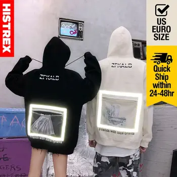 

HISTREX With Backpack Bag Without Money Men Hoodies Coats Hooded Harajuku Brand 2020 Felpe Homme 2020 Casual HoodedMens Hoodies