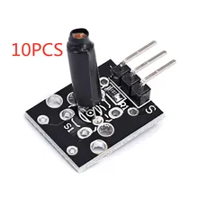 10 шт. KY-002 Вибрационный переключатель модуль датчик вибрации SW-18015P для Arduino