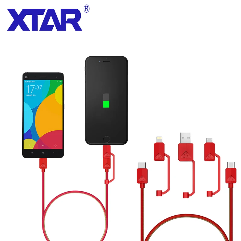 USB-кабель для зарядки iPhone 7 8 Plus/USB-кабель/Micro USB / Type-C X S Max зарядное устройство Samsung