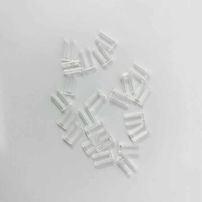 10 pairs Двойные очки, резиновые пробки, прозрачные очки, пластиковая заглушка, очки, аксессуары, бескаркасная Пряжка, ультралегкий подгонка - Цвет: 10 pairs