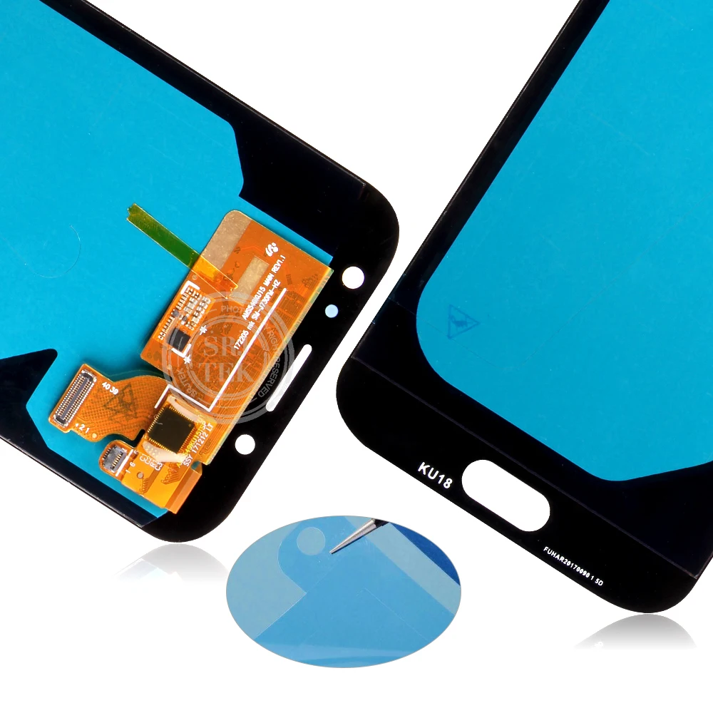 Цена Оригинальный 5,5 AMOLED дисплей для SAMSUNG Galaxy J7 Pro J730 lcd для SAMSUNG J7 2017 дисплей сенсорный экран дигитайзер J730F экран