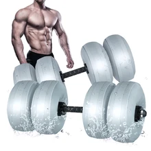 

New Dumbbells Water Filled Fitness For Men Portable Travel Adjustable Weight Up To 1-30KG Dumbbell Set For Home Gym Workout