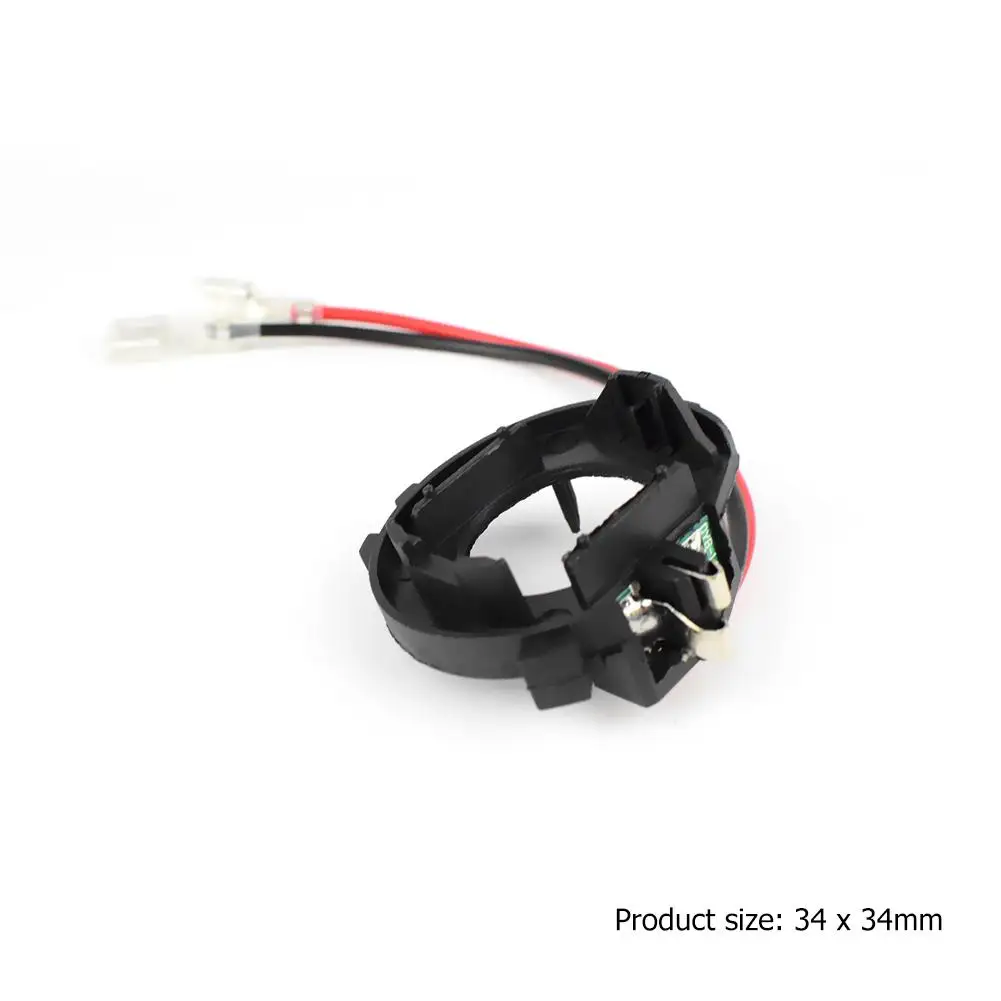 1 쌍 H7 LED 헤드 라이트 전구 기본 어댑터 홀더, 비토 골프 제타 MK7 MK6 시로코 투란 샤란 메르세데스-벤츠 비토