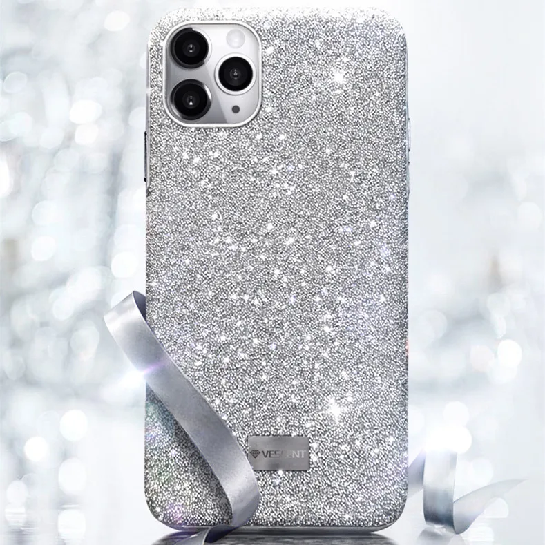 blingbling glitter Diamond Shining luxury Shockproof Back Case Cover For iPhone 13 Pro Max 16 Pro MAX 14 15 funda girl 5