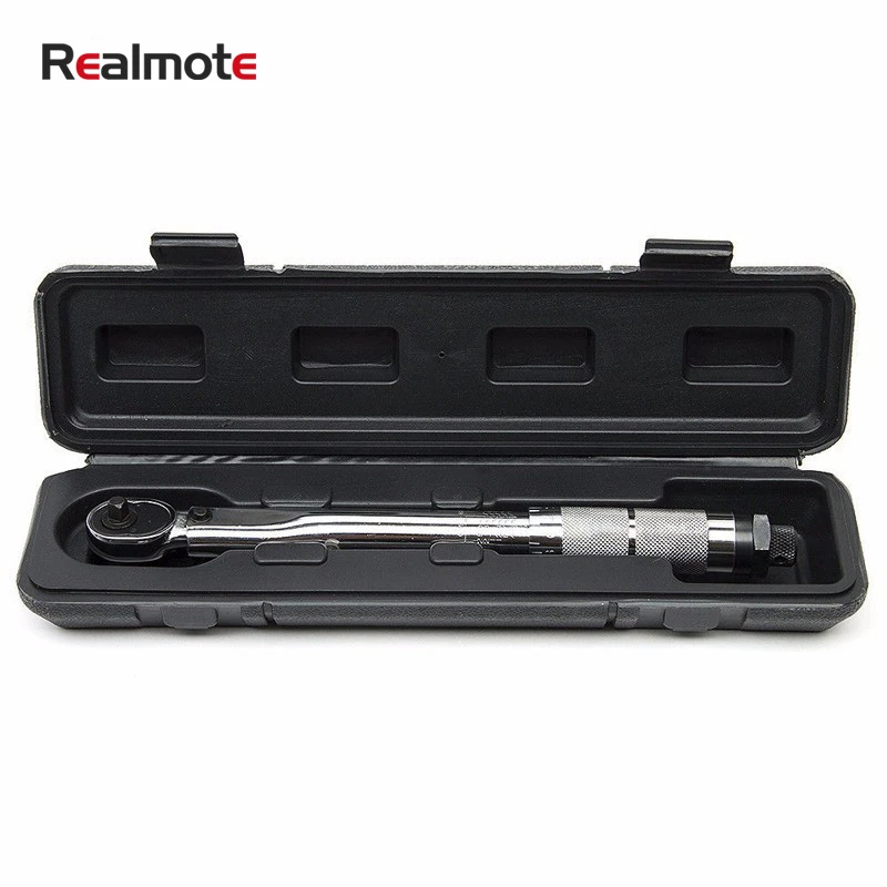 

Realmote 1/4 Torque Wrench Car Repair Tools Drive 5-25N.m Two-way Precision Ratchet Key Hand