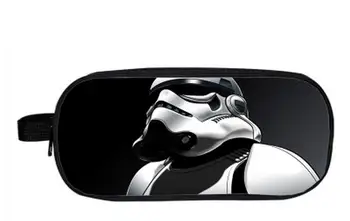

New Star Wars Boy Girl Cartoon Pencil Case Bag School Pouches Children Student Pen Bag Gifts Cosmetic bag Wash bag