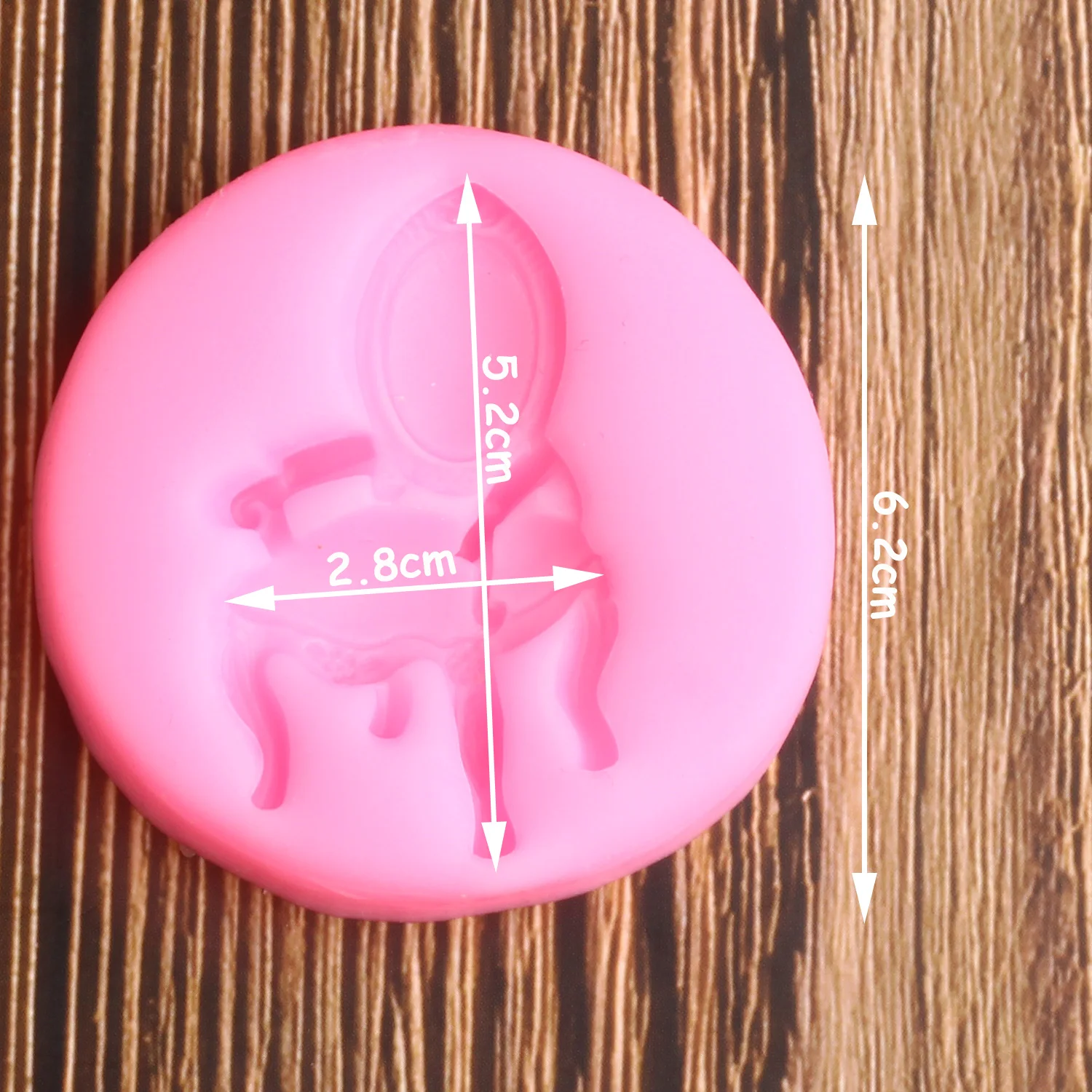 3D мебель стул Силиконовые Формы для кексов фигурки жениха и невесты Fondant Mold DIY