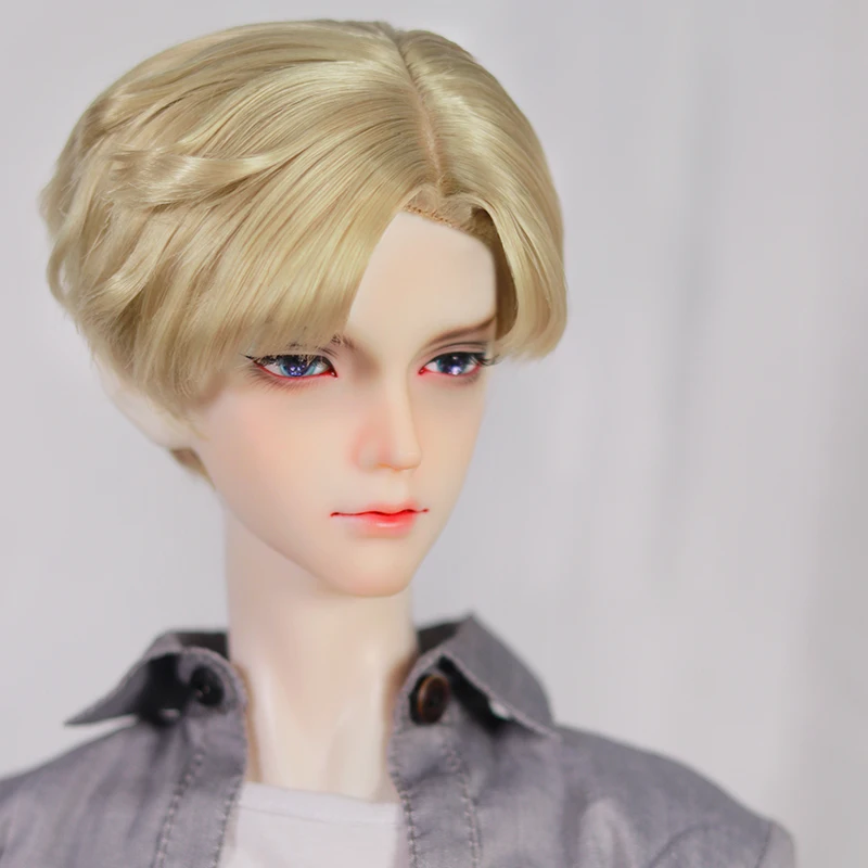 Doll Wigs BJD Partial Love Bean Hair Super Soft Silk Imitation Mahai