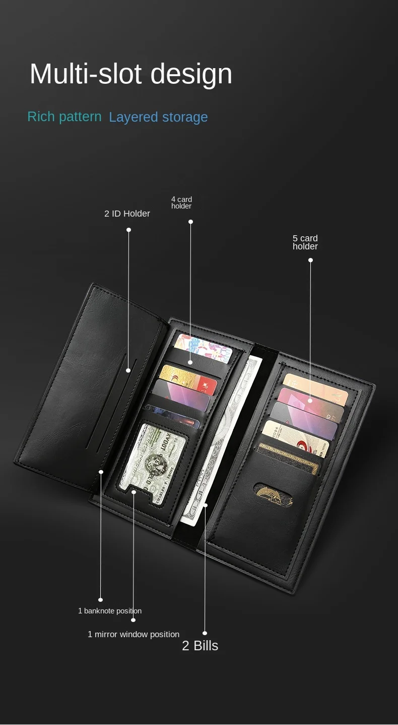 Bange Fashion Multi-Card Long Wallet-4.jpg