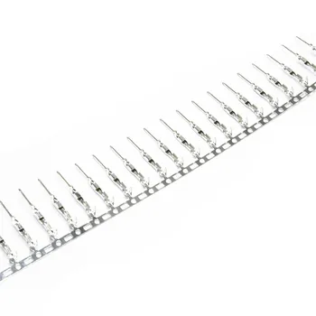 

100Pcs/Lot 2.54mm Male Dupont Jumper Wire Terminal Connector Pins Crimp