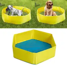 Большая Портативная Складная собака для плавательного бассейна щенок кошка ванна для купания