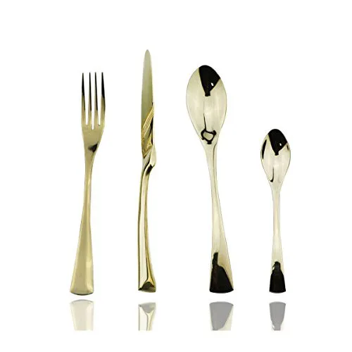 Горячая Распродажа новинка 100% роскошный набор столовых приборов из 24 предметов с