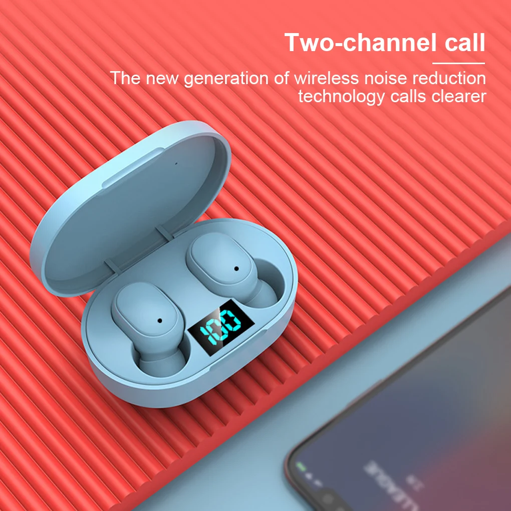 Bluetooth-гарнитура E6s с цифровым дисплеем Hi-Fi водостойкая | Электроника