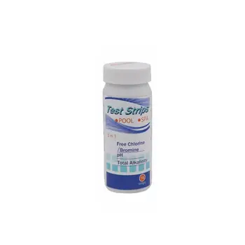 

Multi-function test 50 bottles of 3 in 1 swimming pool hot spring water test paper PH chlor-alkali bromine hardness test paper
