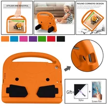 Для Apple IPad 10,2 дюймов Чехол детский противоударный EVA чехол для IPad 7-го поколения портативный чехол-подставка с ручкой защита всего тела