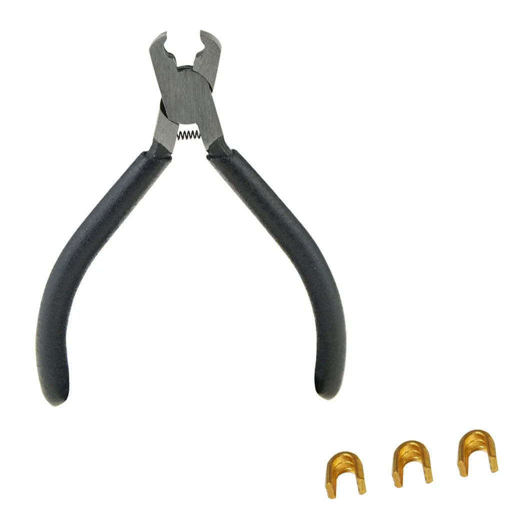 1/5pcs archery bow string protective buckle clip nock set brass nocking point Pb 