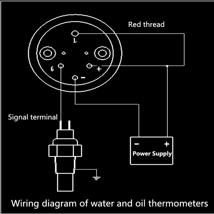 Cummins oil pressure gauge 0-10bar special accessories for diesel generator /VDO standard oil detection instrument