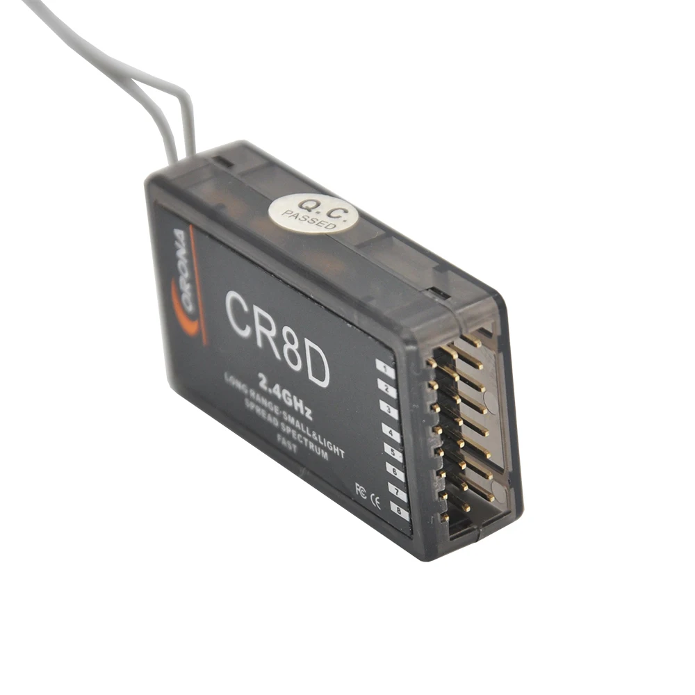 Ricevitore Corona CR3D/CR4D/CR6D/CR8D 2.4G 3CH 4CH 6CH 8CH compatibile con Drone aereo CT8F/CT8J /CT8Z/CT3F/ V2 DSSS RC - Image 6