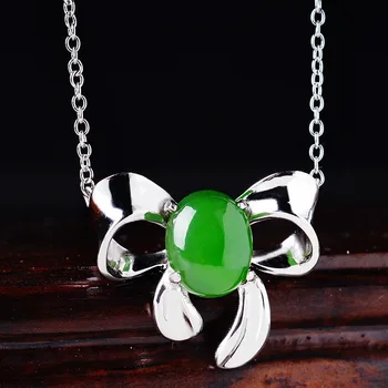 

2020 Limited Rushed Pendant With Certificate Of Manufacturers Selling Personality Hetian Butterfly Sautoir Sterling Necklace