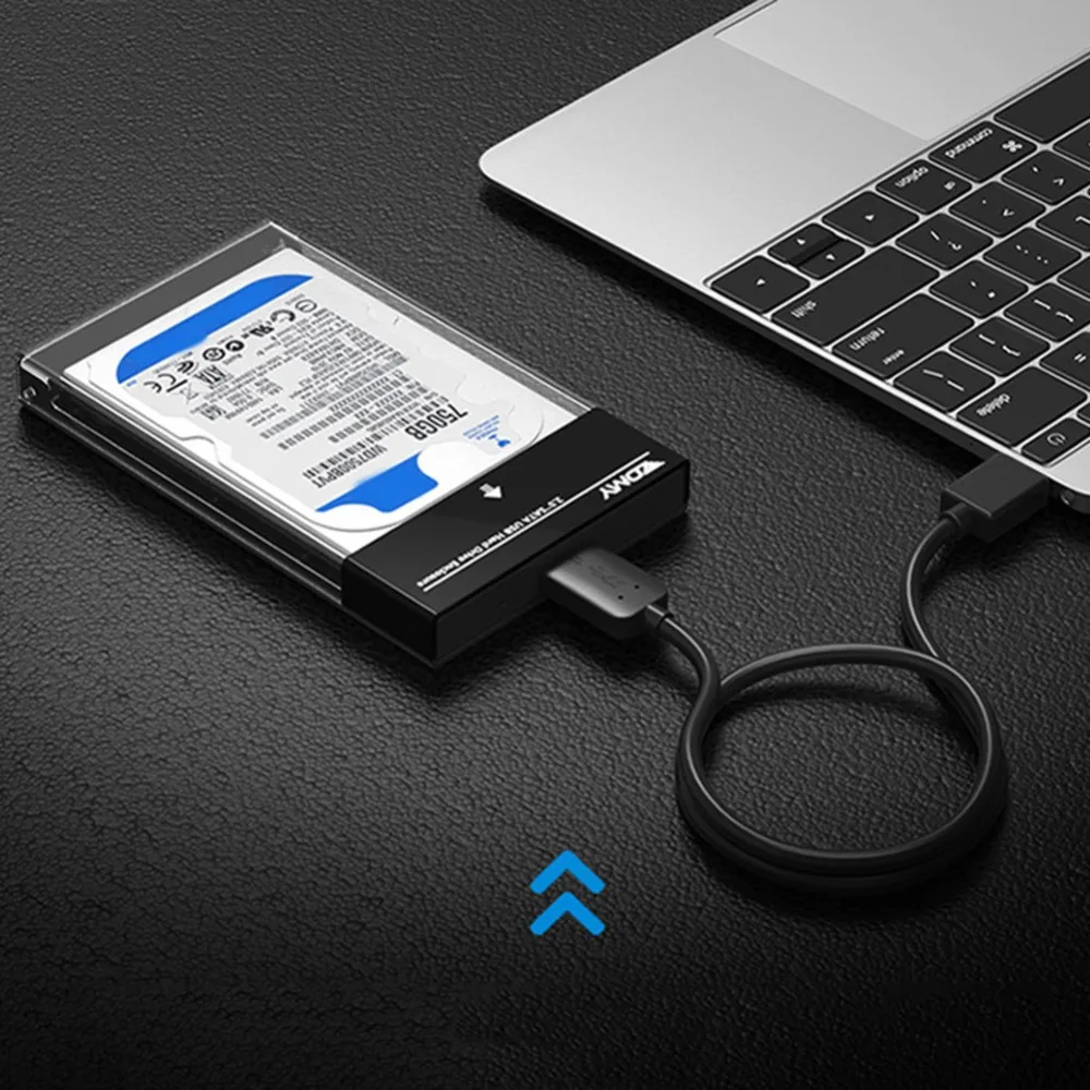 2,5 дюймов USB жесткий диск Корпус чехол Sata для USB 3,0 жесткий диск SATA внешний корпус HDD жесткий диск коробка hdd док-станция
