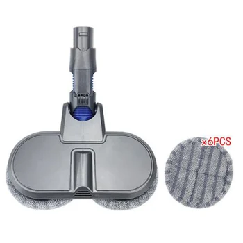 

Electric Wet Dry Mop Head Clean Cloth For Dyson V6 DC58/59/62 Vacuum Cleaner 1*Mop Head 6*Mop Cloths