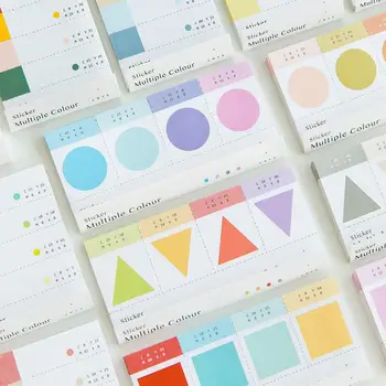 

JIANWU 20 Sheets Sunlight Allure Series sticker Fresh and simple Index sticker DIY Diary Decor journal cute bookmark