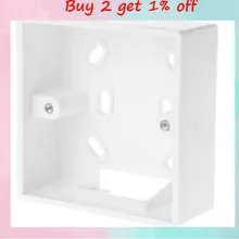 86*86mm Wand Montiert Junction Box Für Thermostat Temperatur Controller Box Fall Halter