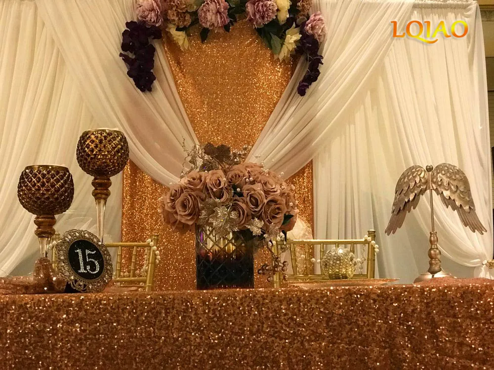 Скатерть с сеткой и блестками 120x200 см|sequin table cloth|table clothsequin overlay |