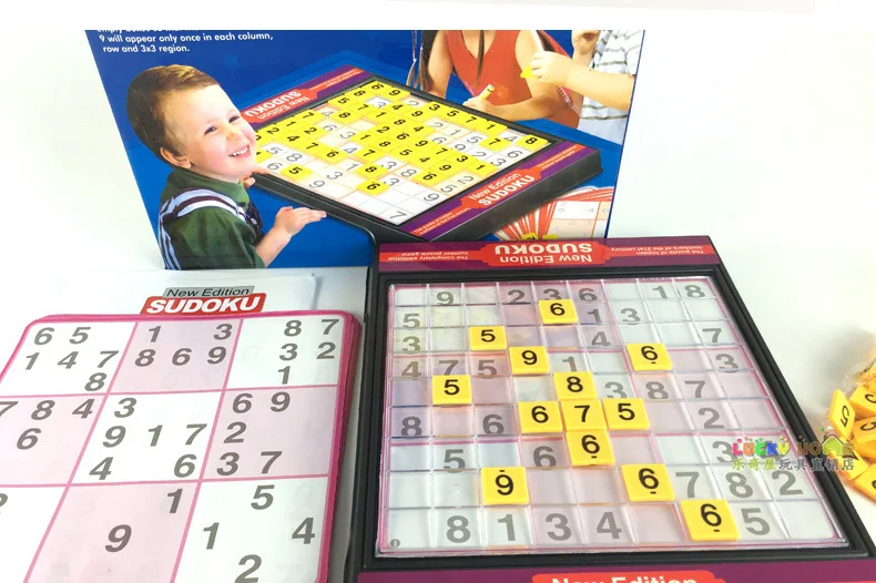 Sudoku обучающая настольная игра для детей, Интерактивная игрушка для родителей и детей, Sudoku с цифрами 0689