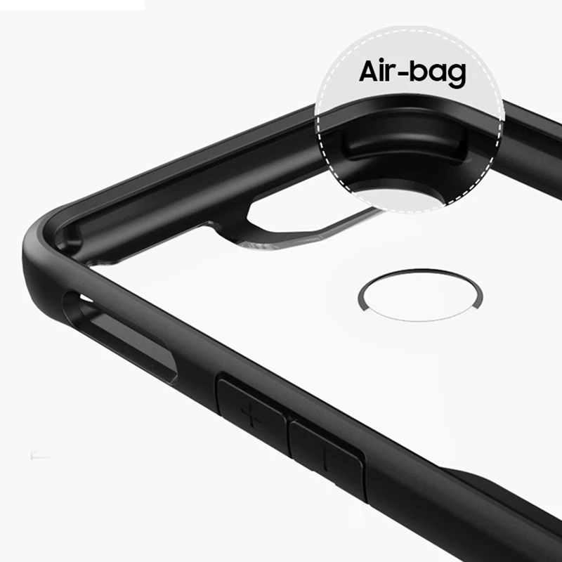 Противоударный чехол KEYSION для Oneplus 7T 7 Pro Прозрачная мягкая силиконовая акриловая