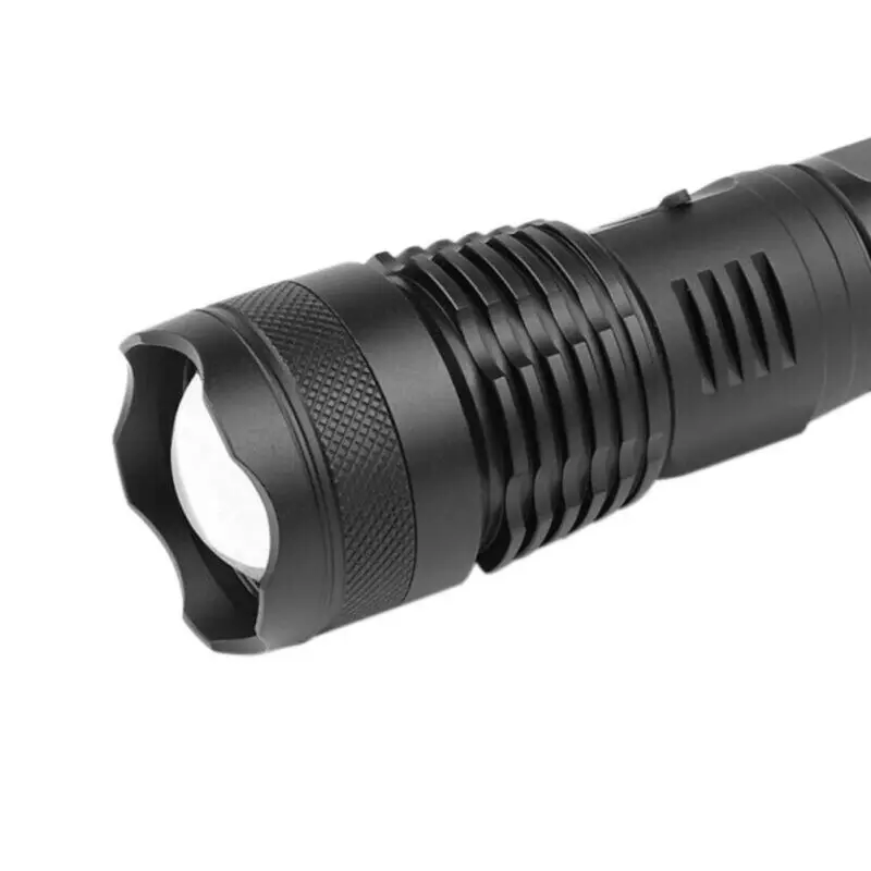

2019 New Flashlight High-quality Durable High Power LED USB Rechargeable Battery Flashlight Torch Portable Lighting