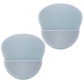 

2 pcs Makeup Mixing Brush Silicone Flexible Portable Mini Skin Care Tools Facial Brushes Applicator for Women Girls