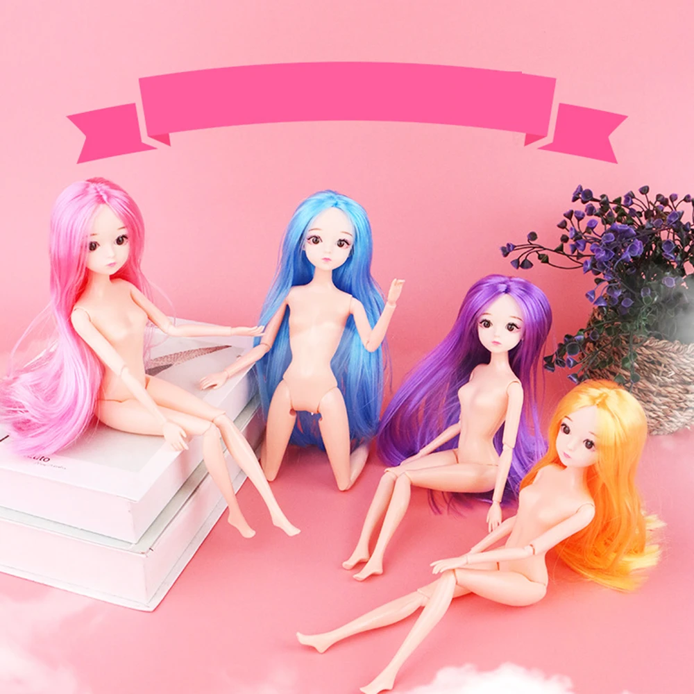 11 подвижных шарнирных 30 см 1/6 куклы игрушки BJD кукла Обнаженная Женская тела модные куклы игрушки для девочек подарок нормальная кожа