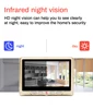 Saful 4.3 Inch LCD Peephole Camera Infrared Night Vision Motion Detect Digital Door Peephole Viewer Video Recording Door Camera ► Photo 3/6