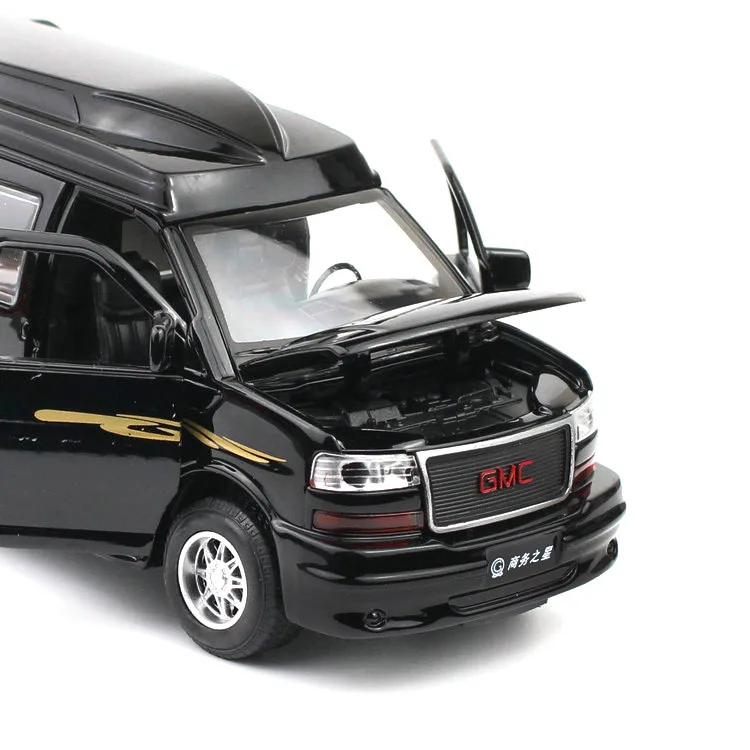 Shenghui 1: 32gmc GMC бизнес звезда MPV караван звук и светильник ВОИН детская игрушка сплав модель автомобиля