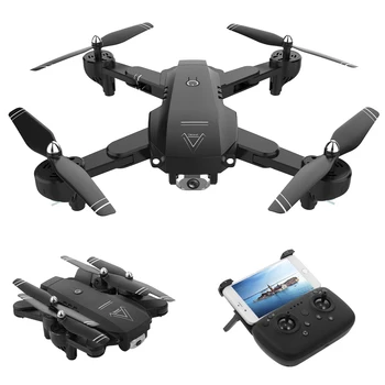 

L103 Foldable Quadcopter Rc Drone With Camera 4K Wifi Fpv Optical Flow Positioning Smart Follow Gesture Photo Rc Toys Dron A809