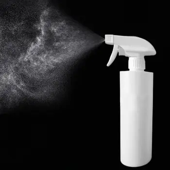 

500ml White Plastic Hairdressing Spray Bottle Salon Hair Styling Tools Garden Water Sprayer for Spray alcohol anti