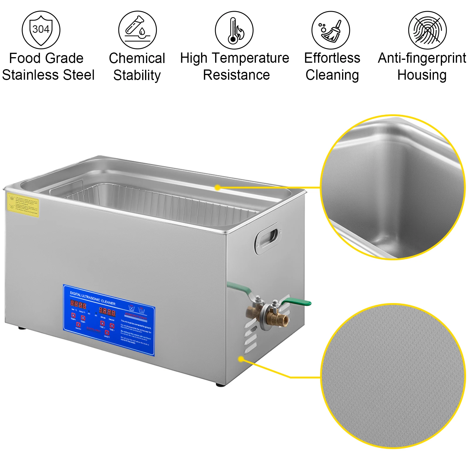 ultrasonic cleaner, 26-30L, jewelry cleaner