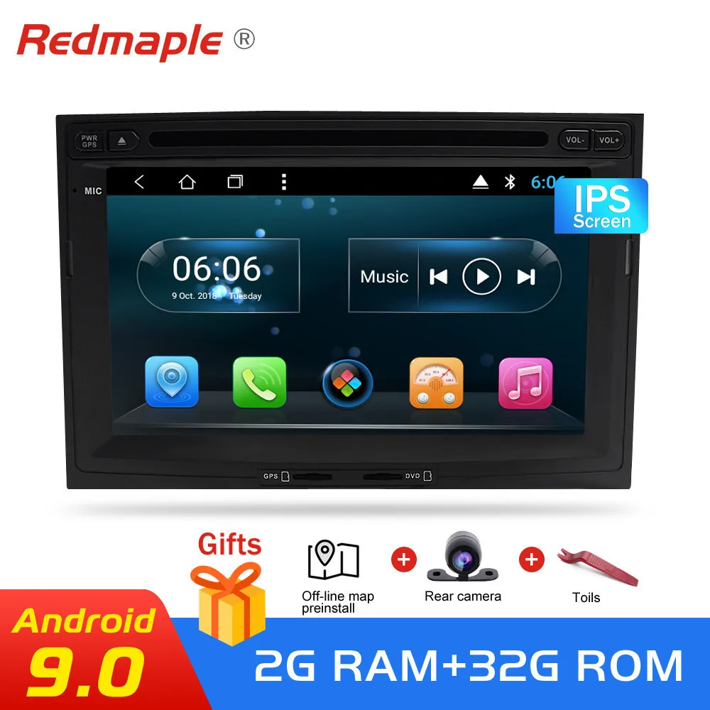 Мультимедийный плеер для Citroen Berlingo/Peugeot 9 0 Восьмиядерный процессор Android 3008/5008 DVD GPS