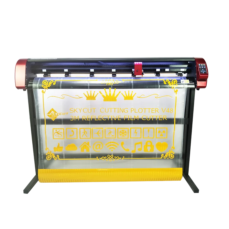 2022 V48 48inch 24inch 60inch Camera Positioning Auto Contour Cutting Fast Speed High Precision Vinyl Cutter Plotter |