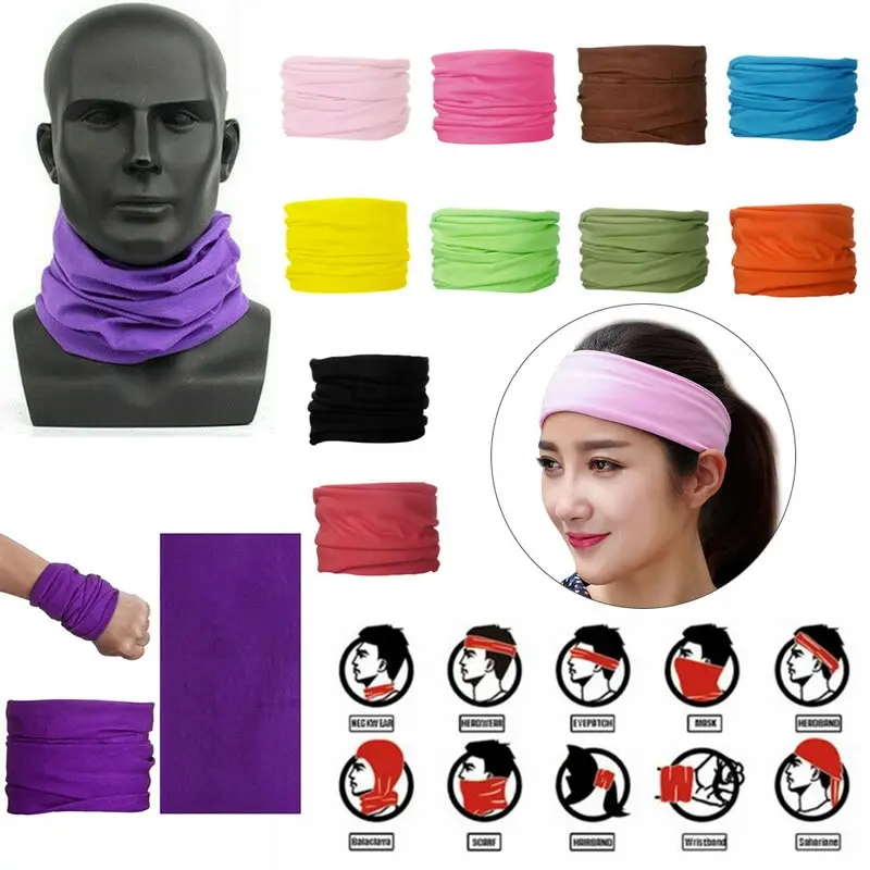 Outdoor Sport Magic Scarf Neck Warmer Tube Camping Hiking Bike Cycling Motorcycle Face Mask Yoga Bandana Balaclava Dropship | Спорт и