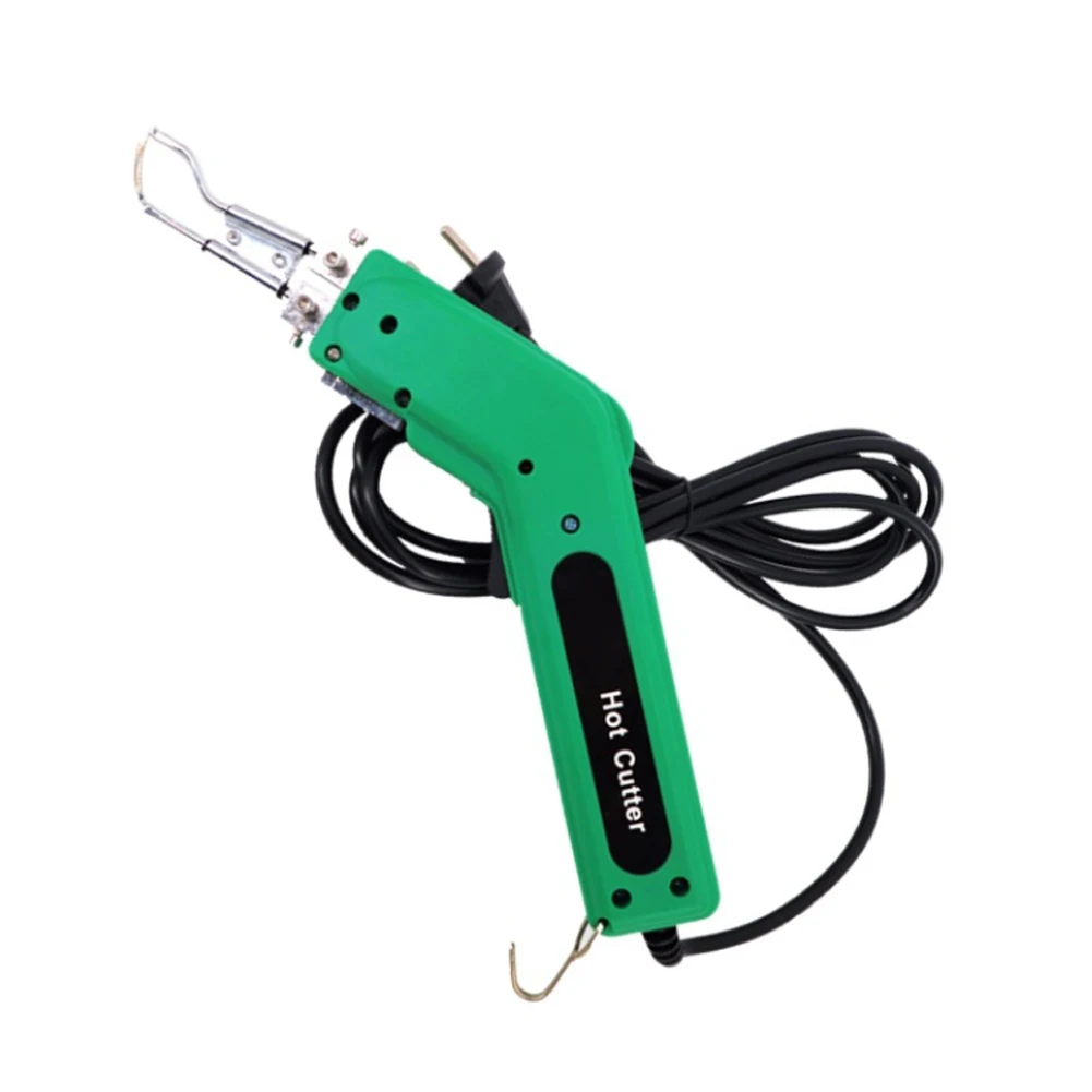 100W Hot Knife Fabric Cutter Rope Pipe Electric Cutting Tool Kit With Blades Styrofoam Sponge Fabric Rope 110V/220V EU/US/UK